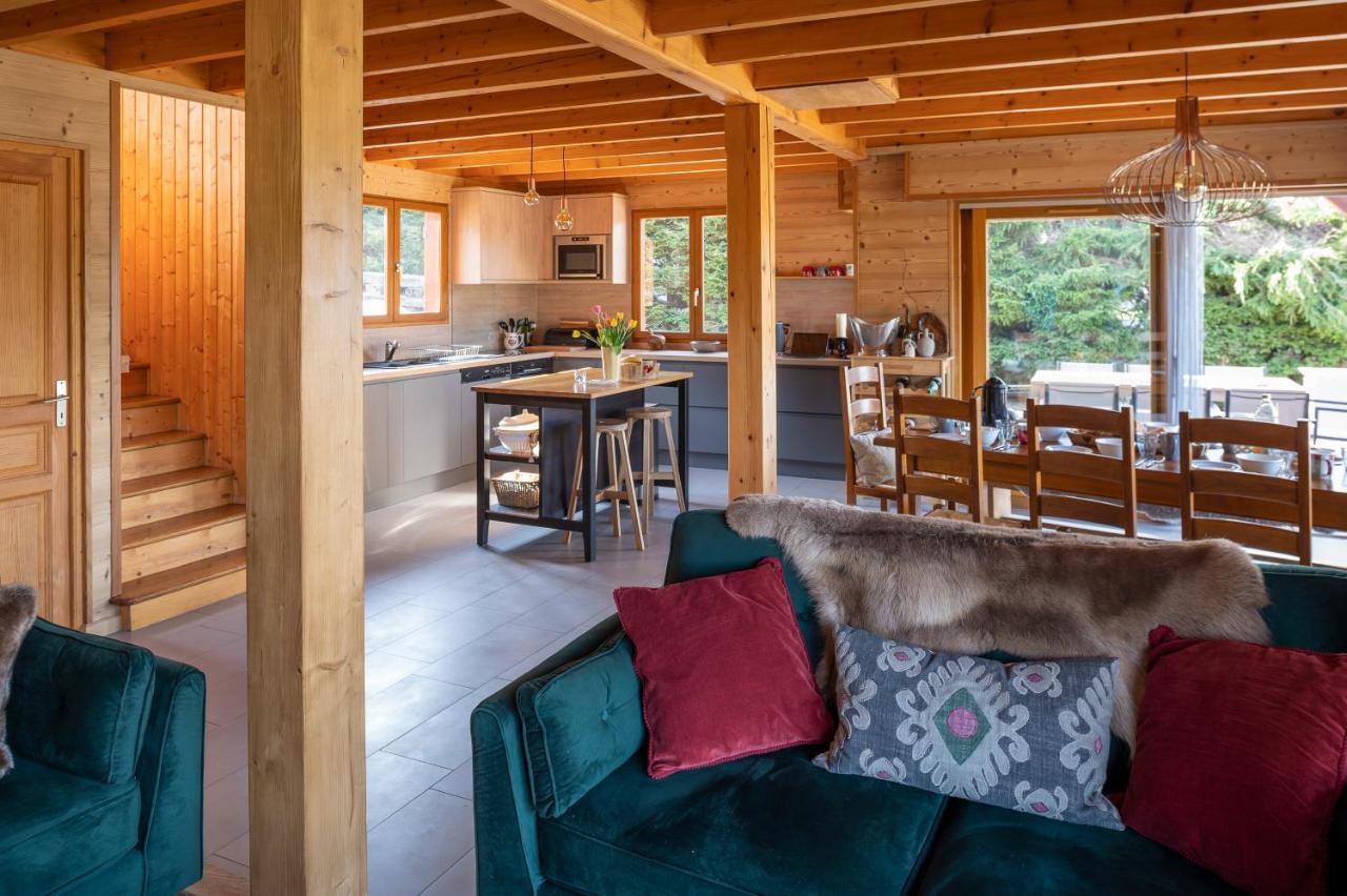 Chalet Champ De La Lune Les Gets Exterior foto