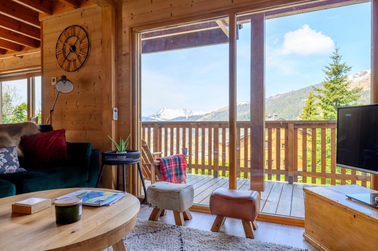 Chalet Champ De La Lune Les Gets Exterior foto